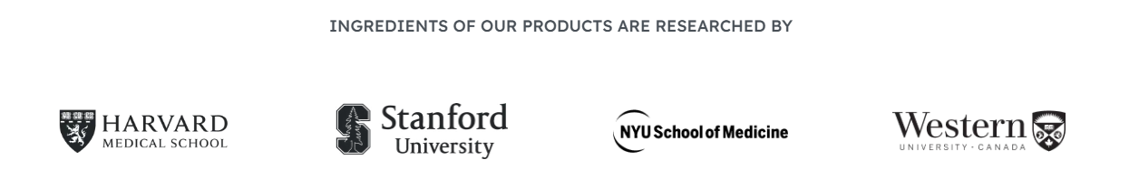 Bioma Feminine Health Synbiotic Ingredients Label