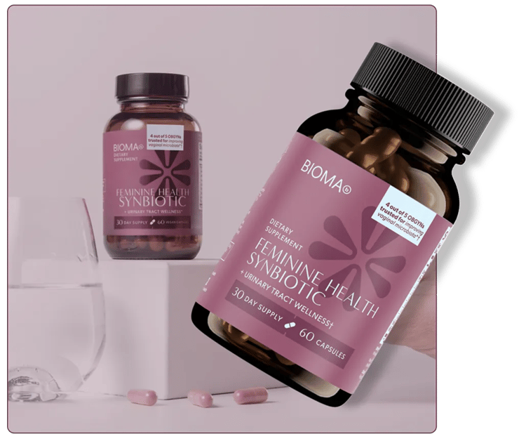Bioma Feminine Health Synbiotic - Advanced Women's Probiotic Supplement